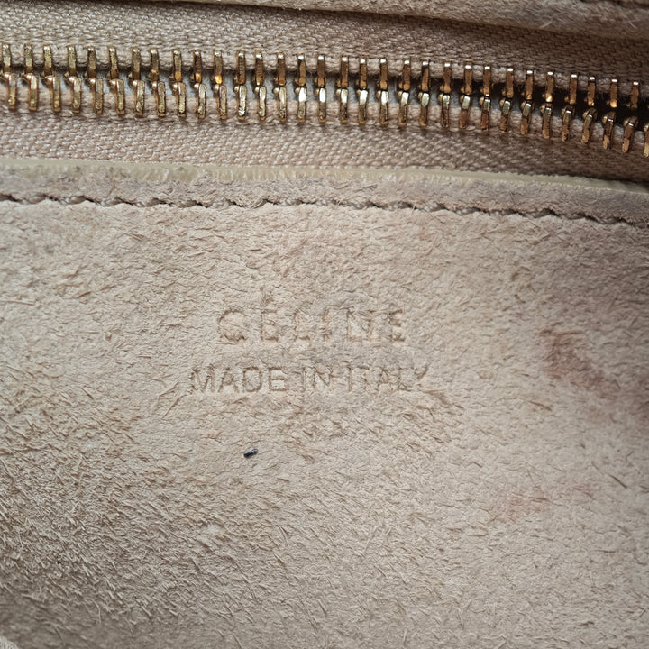 Celine Small Soft Cuir de veau grainé Seau Sangle Bucket Sac