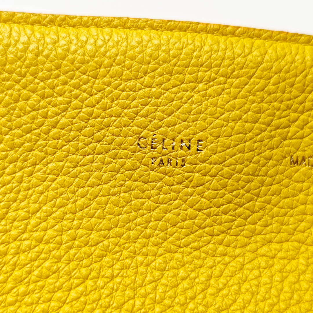 Celine Small Cuir de veau grainé Phantom Cabas Cabas