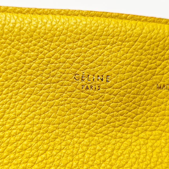 Celine Small Cuir de veau grainé Phantom Cabas Cabas