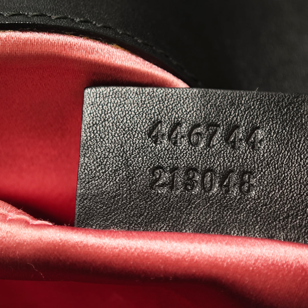 Gucci Small GG Marmont Matelasse Velours Sac bandoulière