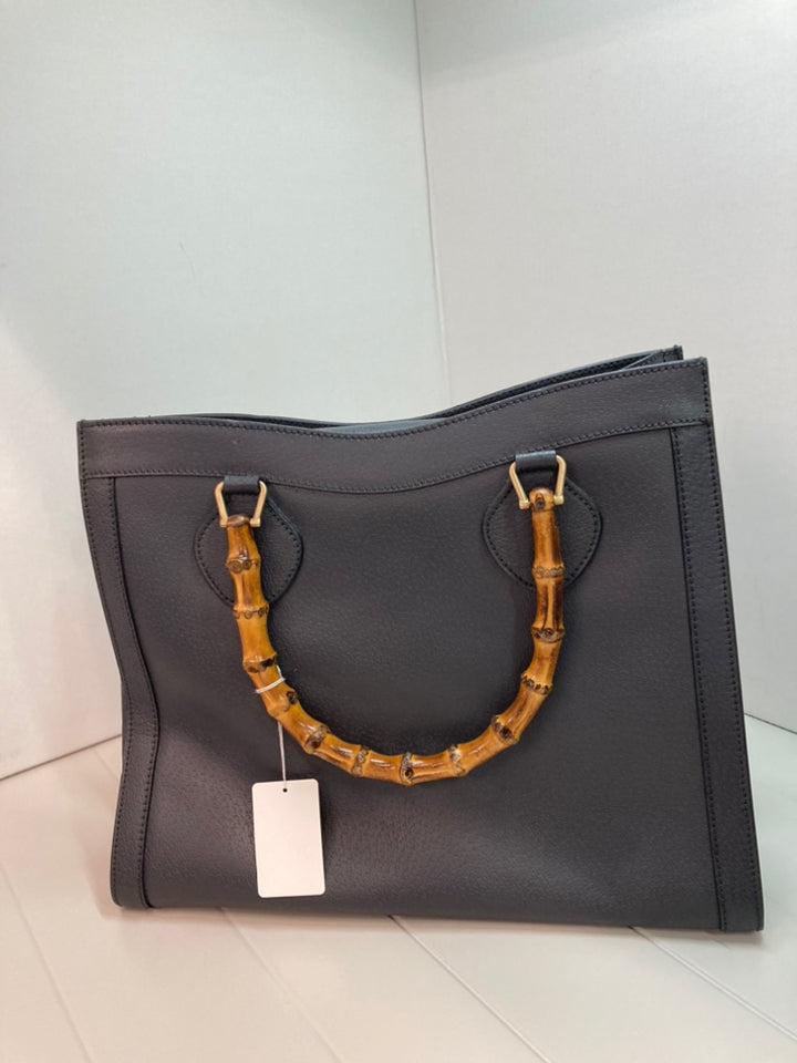 Gucci Medium Cuir Bamboo Diana Cabas