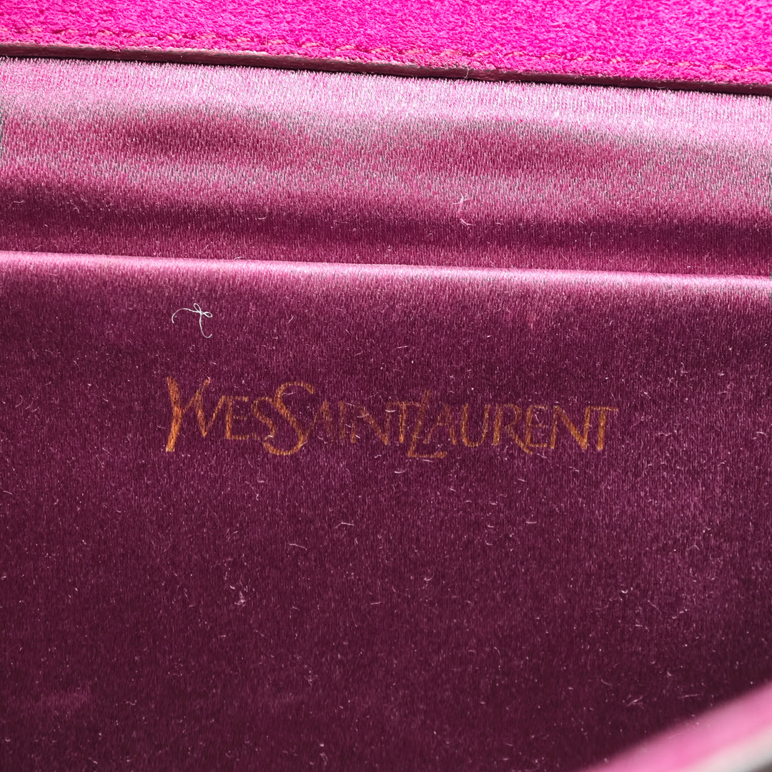 Saint Laurent Large Cuir verni Belle De Jour Pochette