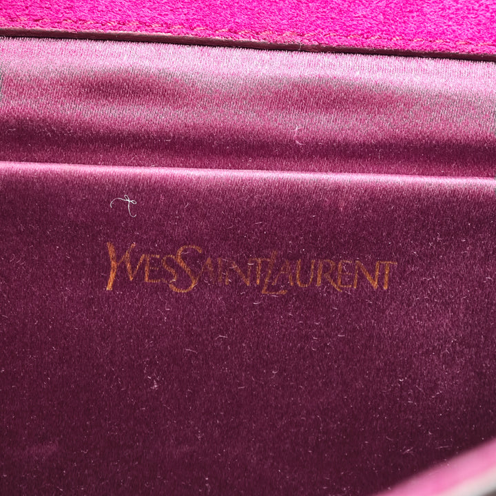 Saint Laurent Large Cuir verni Belle De Jour Pochette