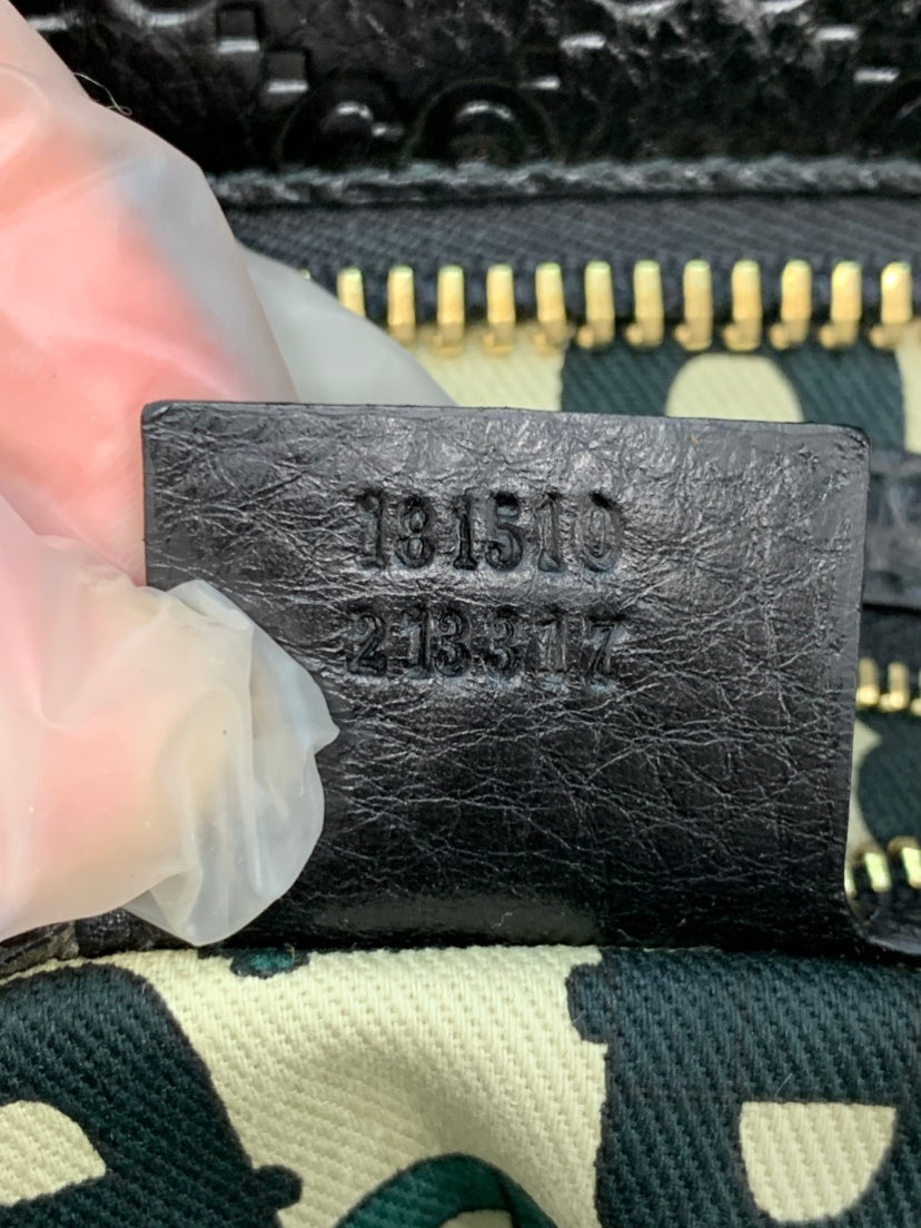 Gucci Guccissima à finitions Cuir de veau Signoria Cabas