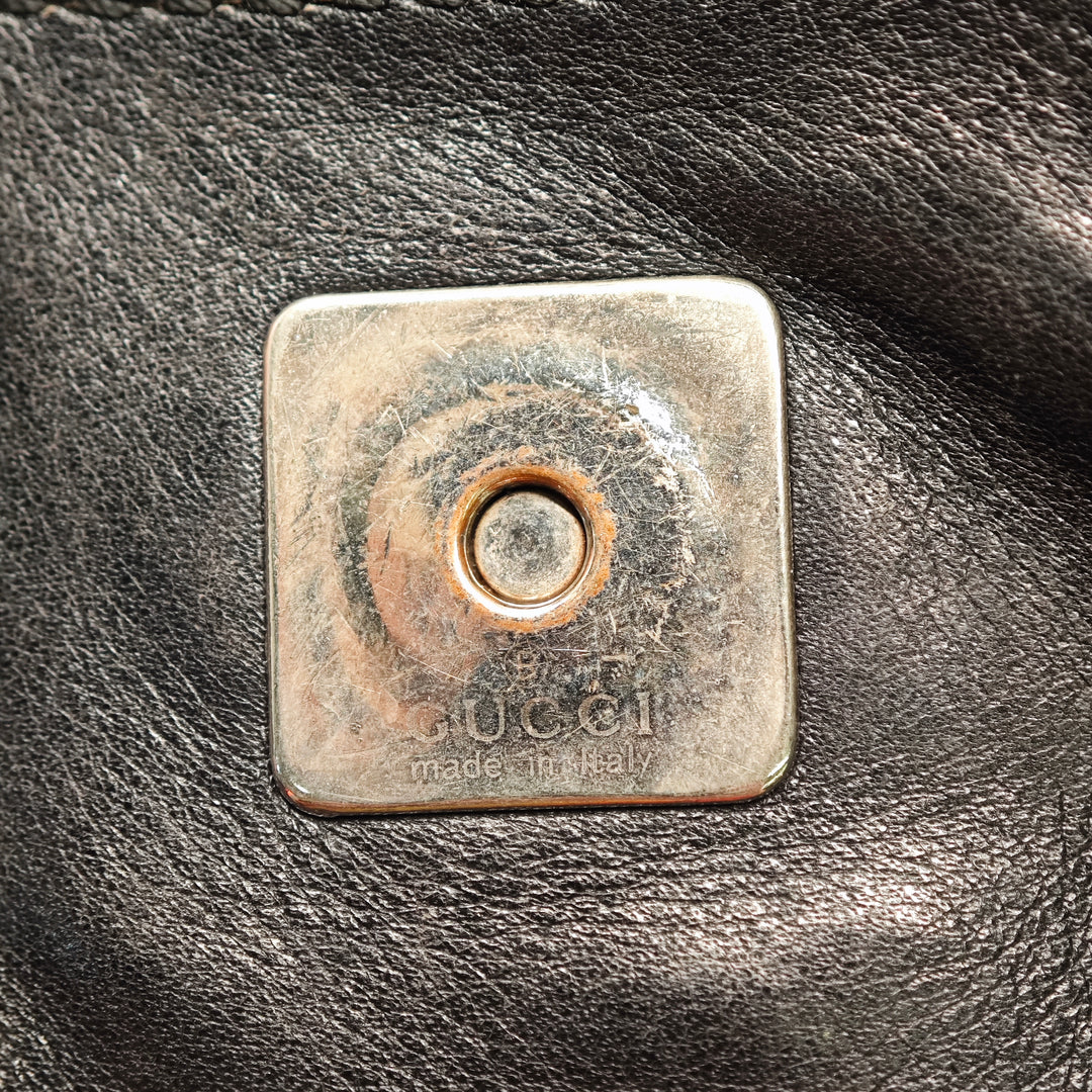 Gucci Cuir Bamboo Sac