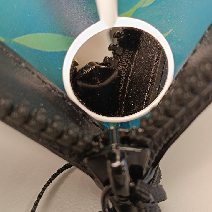 Versace PVC Jungle Print Zipped Pochette
