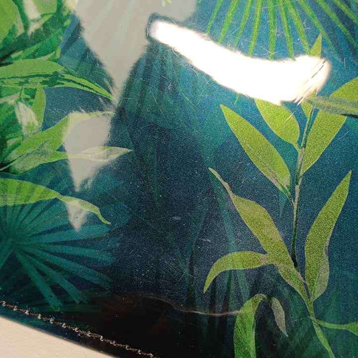 Versace PVC Jungle Print Zipped Pochette