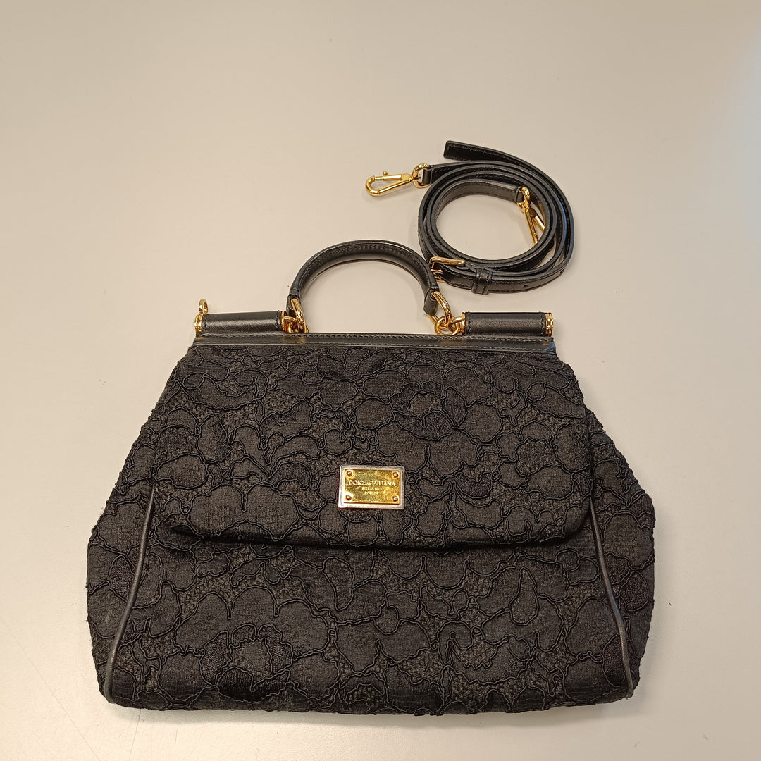 Dolce & Gabbana Medium brodé Lace Miss Sicily Sac