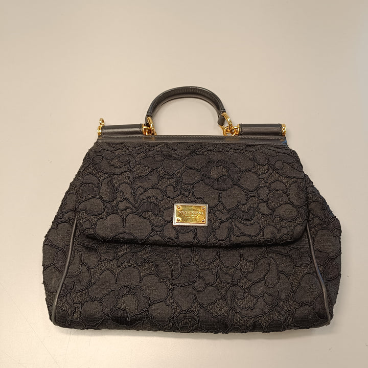 Dolce & Gabbana Medium brodé Lace Miss Sicily Sac