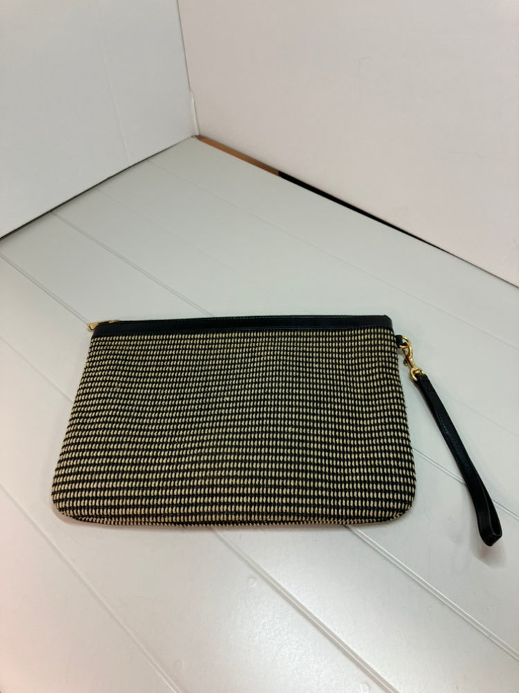Saint Laurent Raffia Rive Gauche Pochette