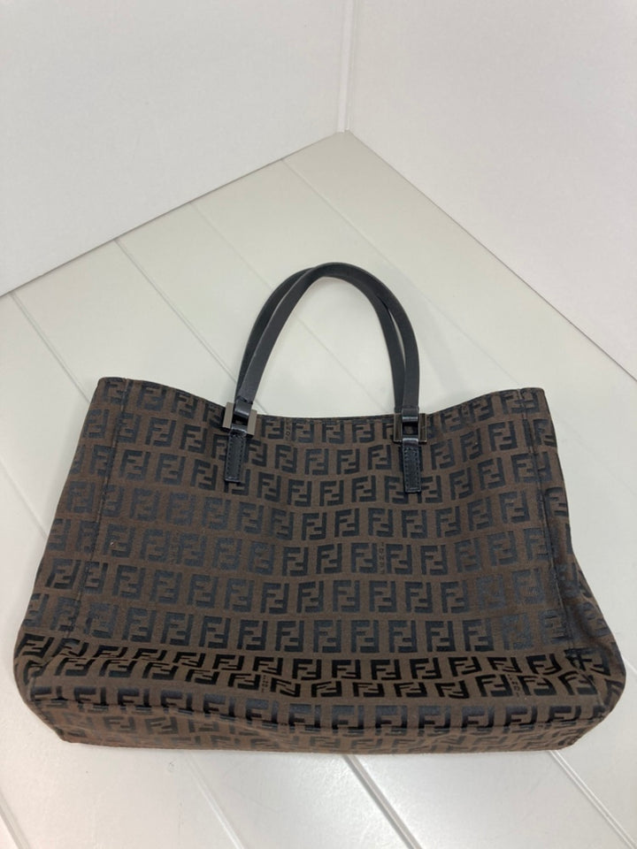 Fendi Zucchino Toile Cabas