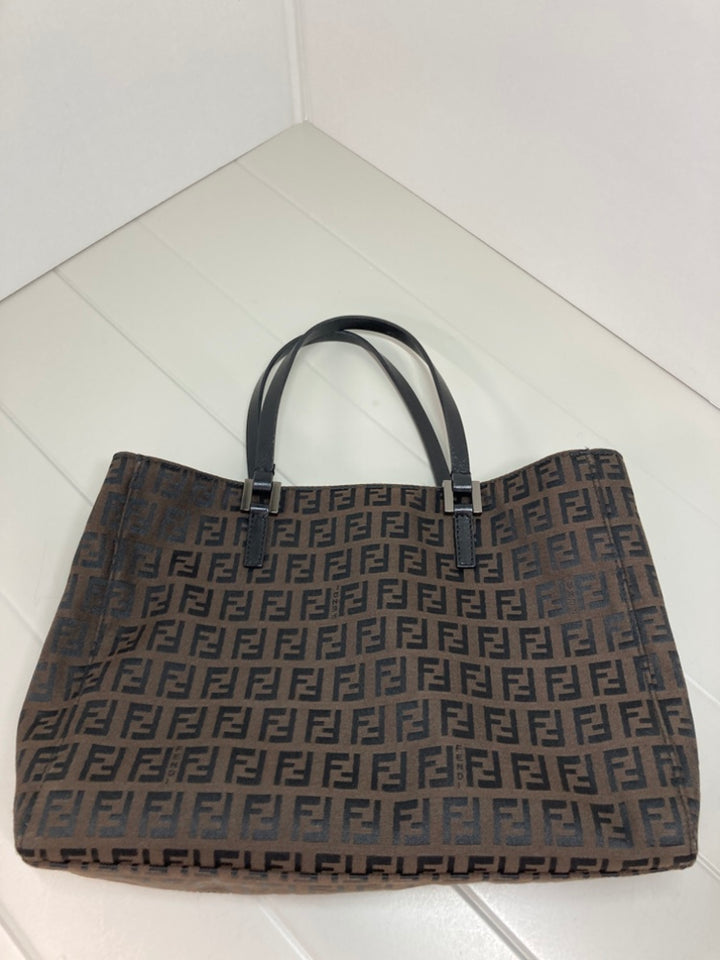 Fendi Zucchino Toile Cabas
