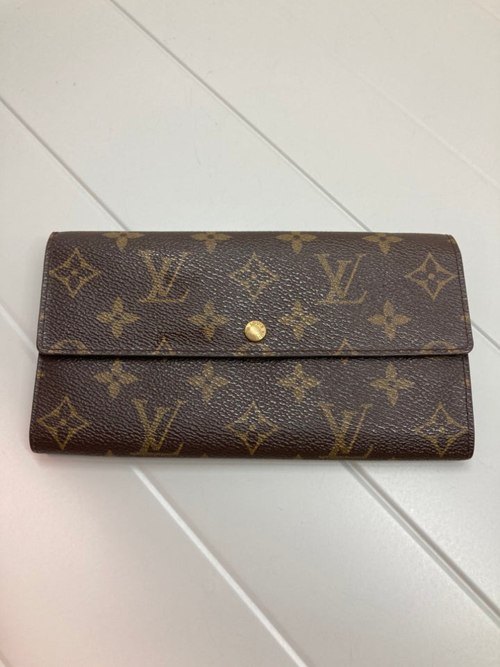 Louis Vuitton Monogram Sarah Portefeuille long