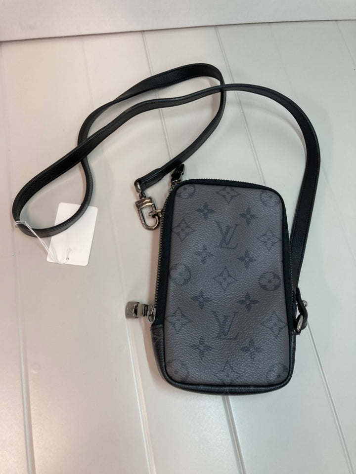 Louis Vuitton Monogram Eclipse Reverse Double Phone Pochette