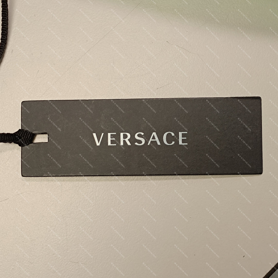 Versace PVC Jungle Print Zipped Pochette