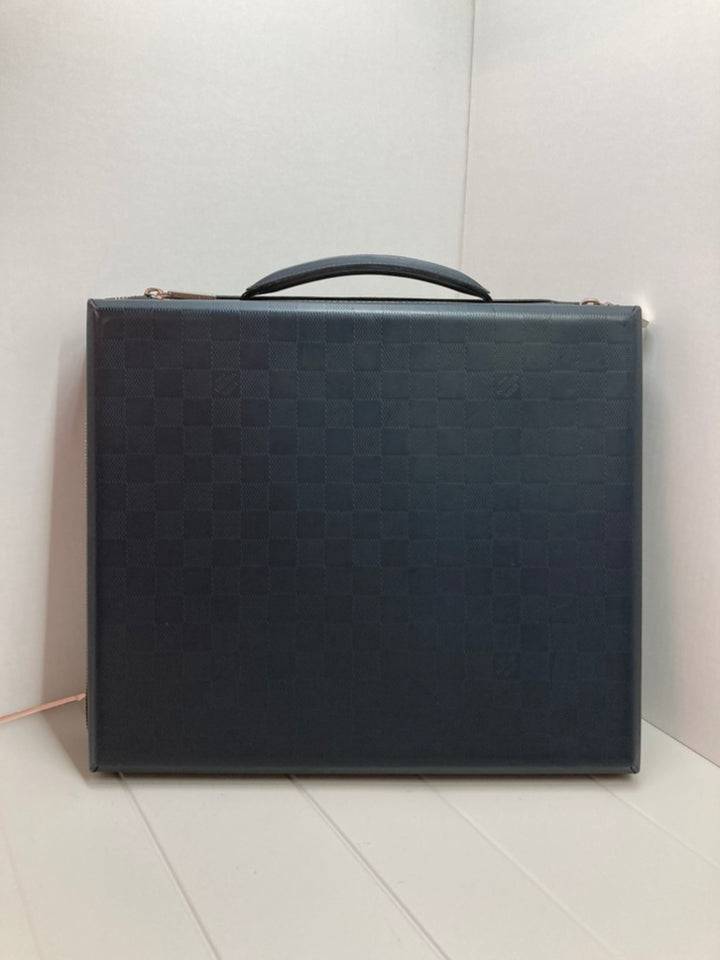 Louis Vuitton Damier Glace Luke Porte-documents