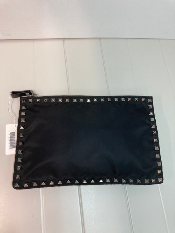 Valentino Nylon Rockstud Zip Pochette