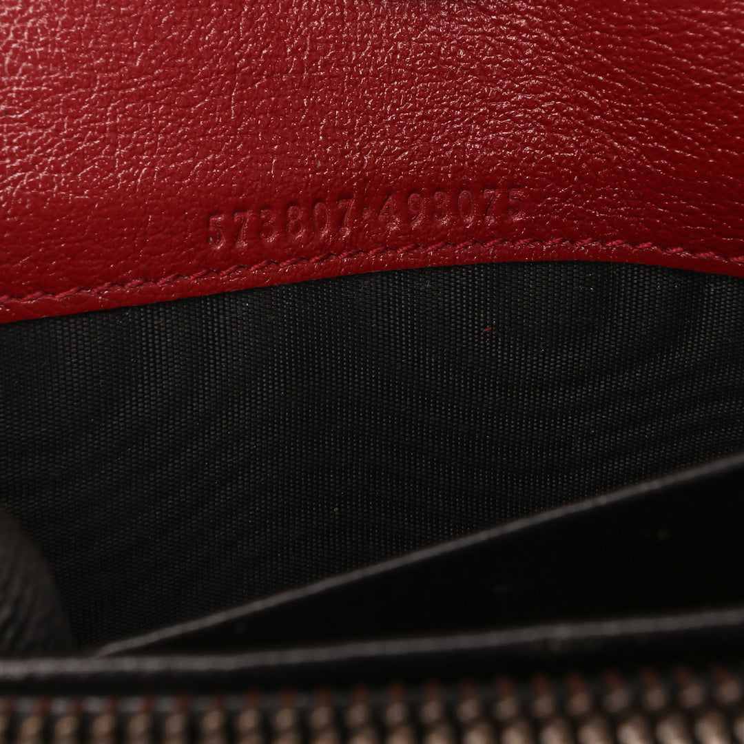 Gucci GG Marmont Matelasse Cuir Torchon Wallet on Chain