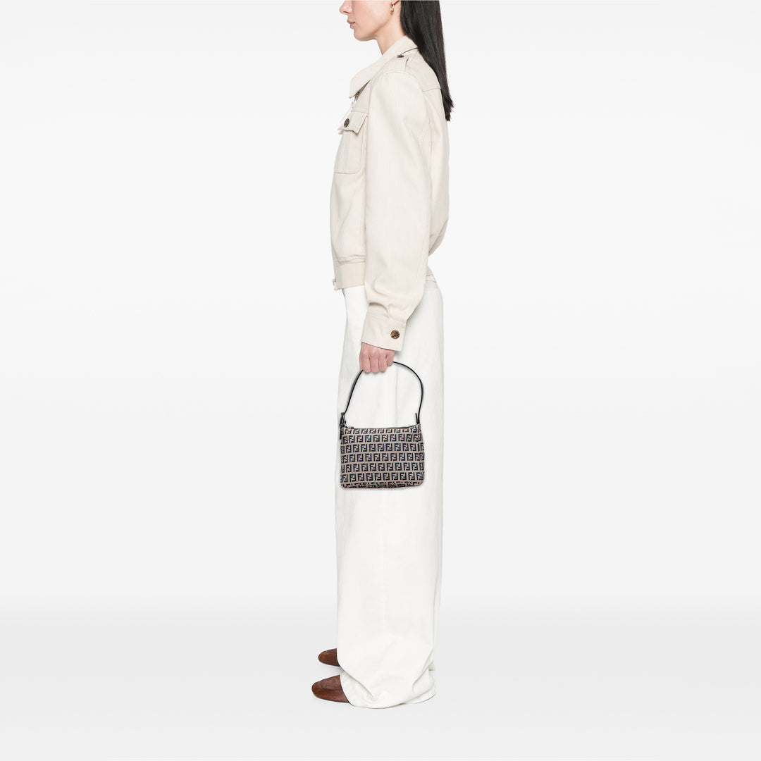 Fendi Zucchino Toile Pochette
