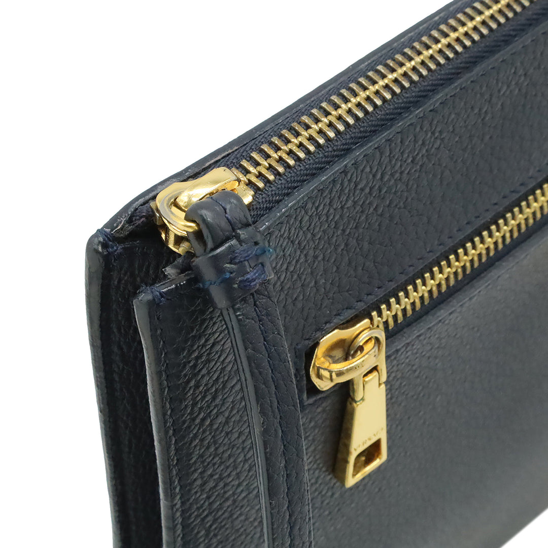 Versace Large La Medusa Palazzo Cuir Pochette
