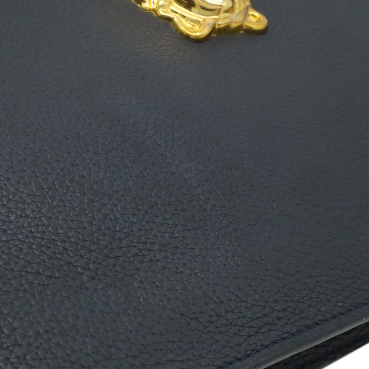Versace Large La Medusa Palazzo Cuir Pochette
