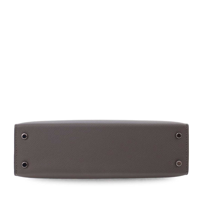 Mini Epsom Kelly II Sellier 20 Gray - Gaby Paris