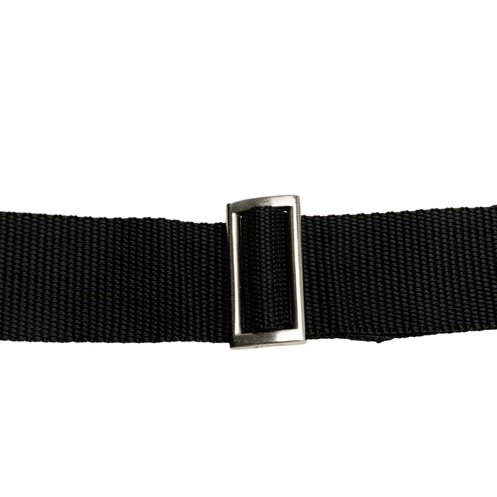 Tessuto Zip Top Crossbody Black - Gaby Paris