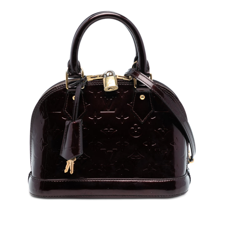 Louis Vuitton Monogram Vernis Alma BB