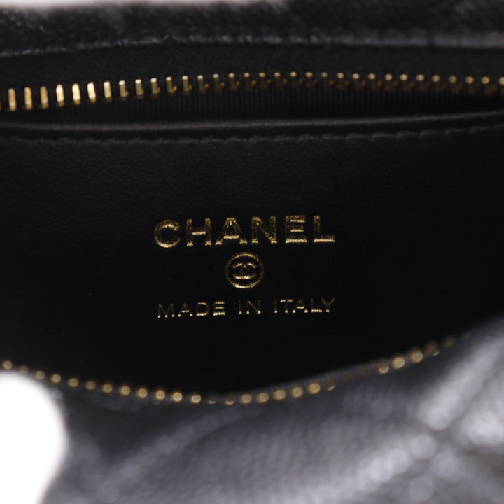 Chanel Mini Matelassé Caviar Polly Pocket Hobo