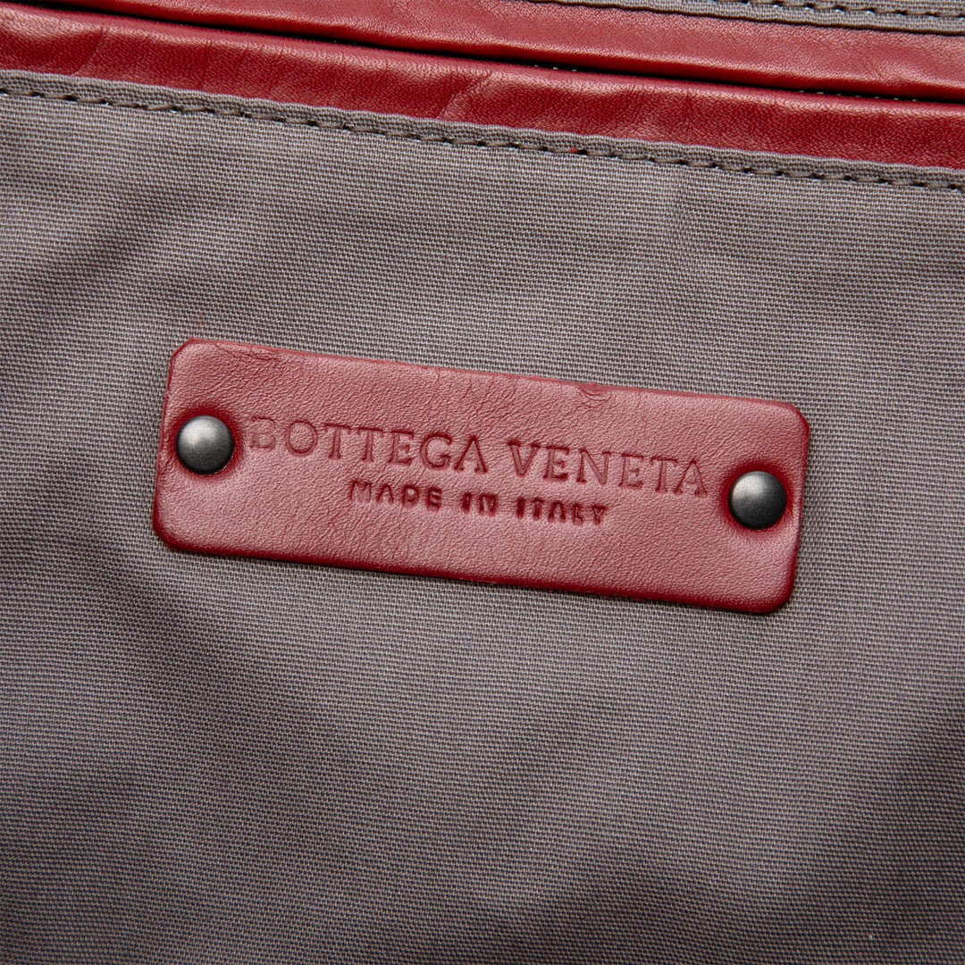 Bottega Veneta Intrecciato Cabas Maxi nappa Rouge – vue 5 – GABY PARIS