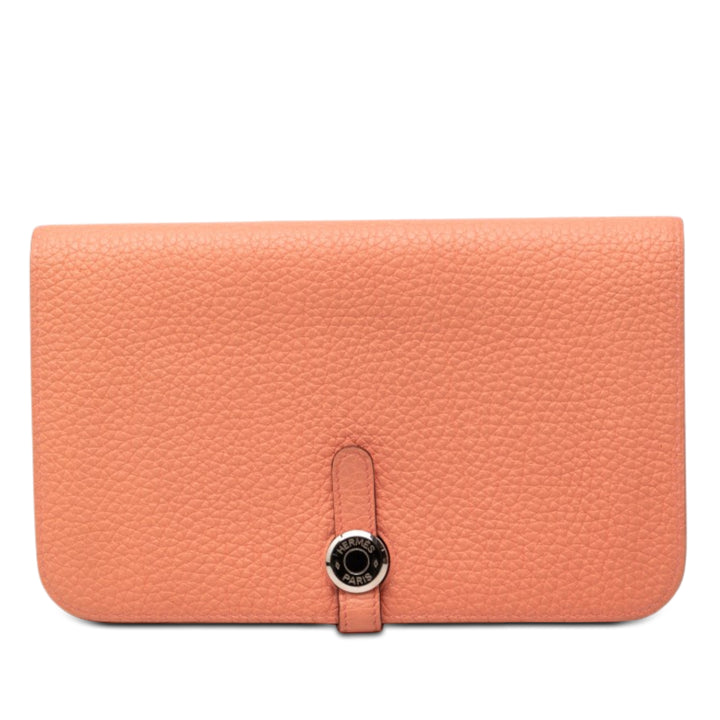 Hermès Togo Dogon Duo Portefeuille GM