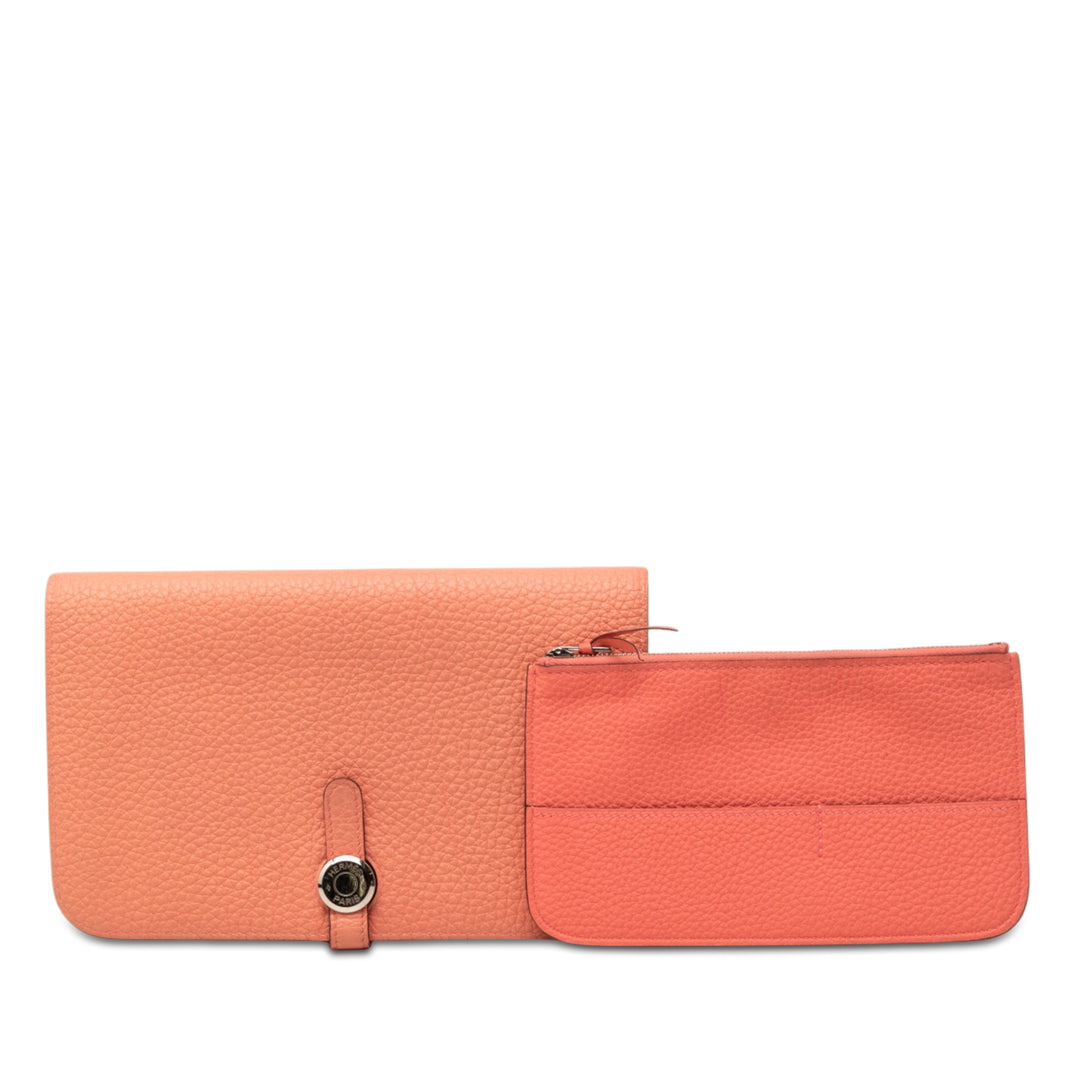 Hermès Togo Dogon Duo Portefeuille GM