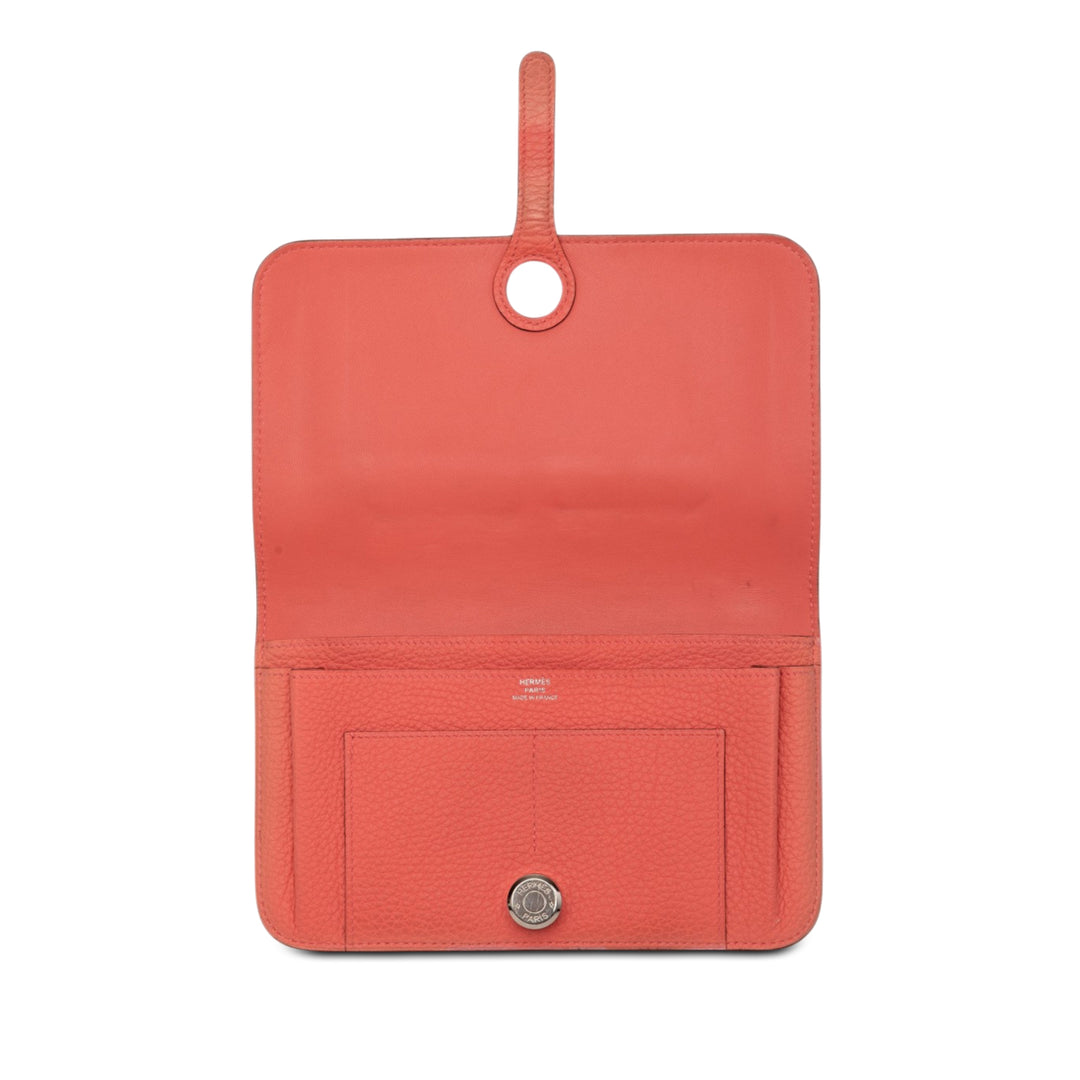 Hermès Togo Dogon Duo Portefeuille GM