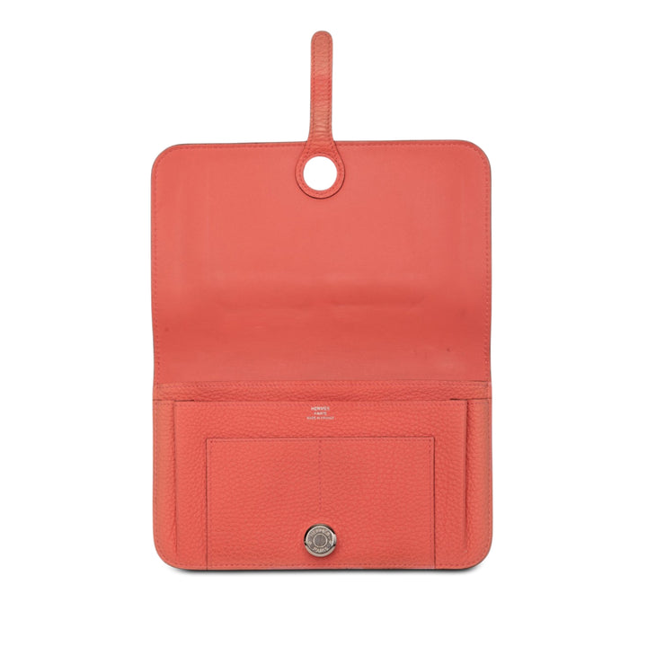 Hermès Togo Dogon Duo Portefeuille GM