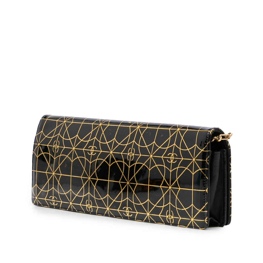 Chanel Paris Moscou Vinyl Moujik Pochette avec chaîne
