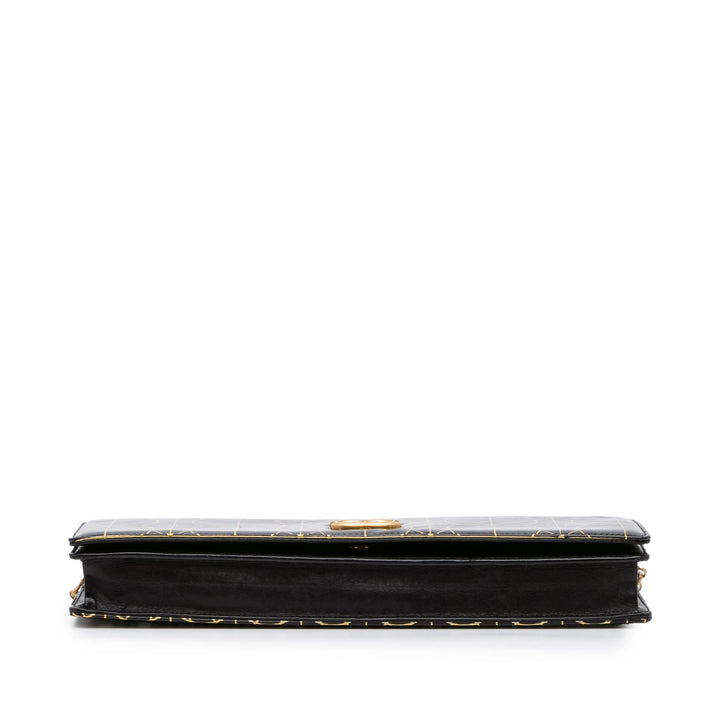 Chanel Paris Moscou Vinyl Moujik Pochette avec chaîne