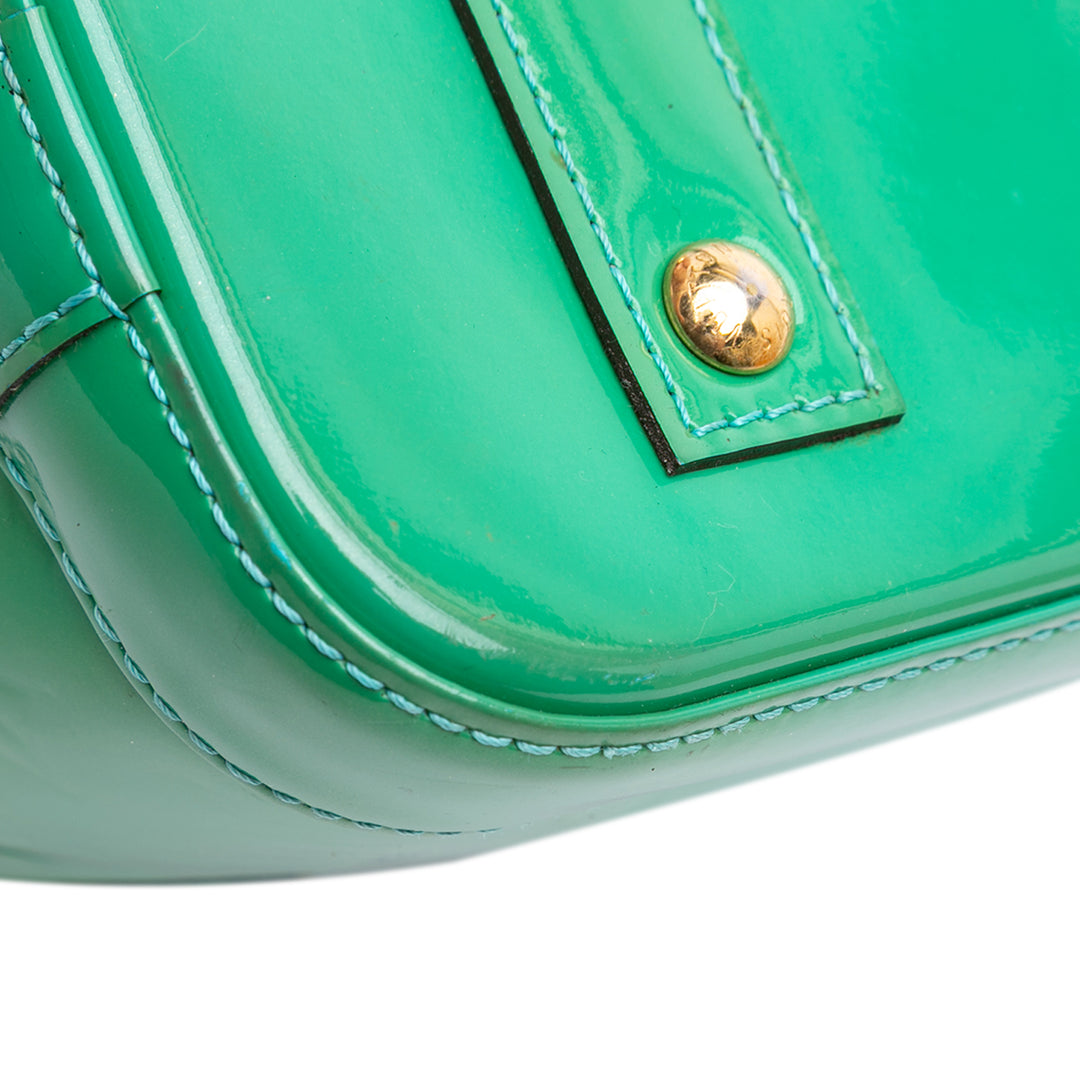Louis Vuitton Monogram Vernis Alma BB Vert