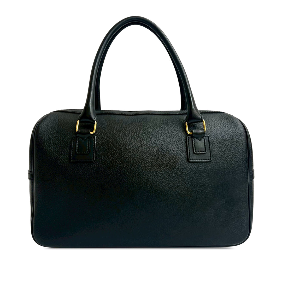 Burberry Cuir Boston Sac