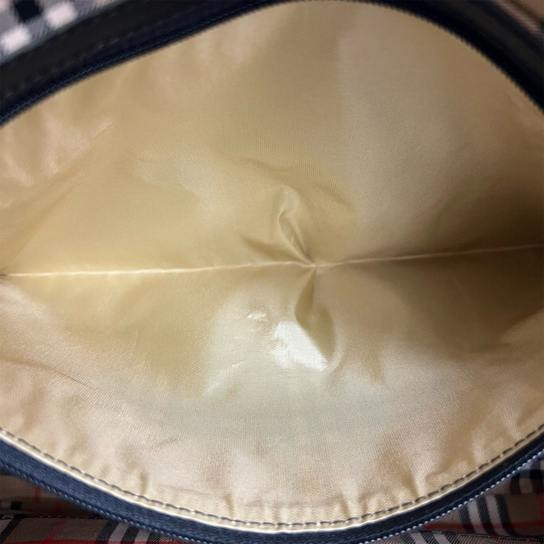 Burberry Cuir Boston Sac