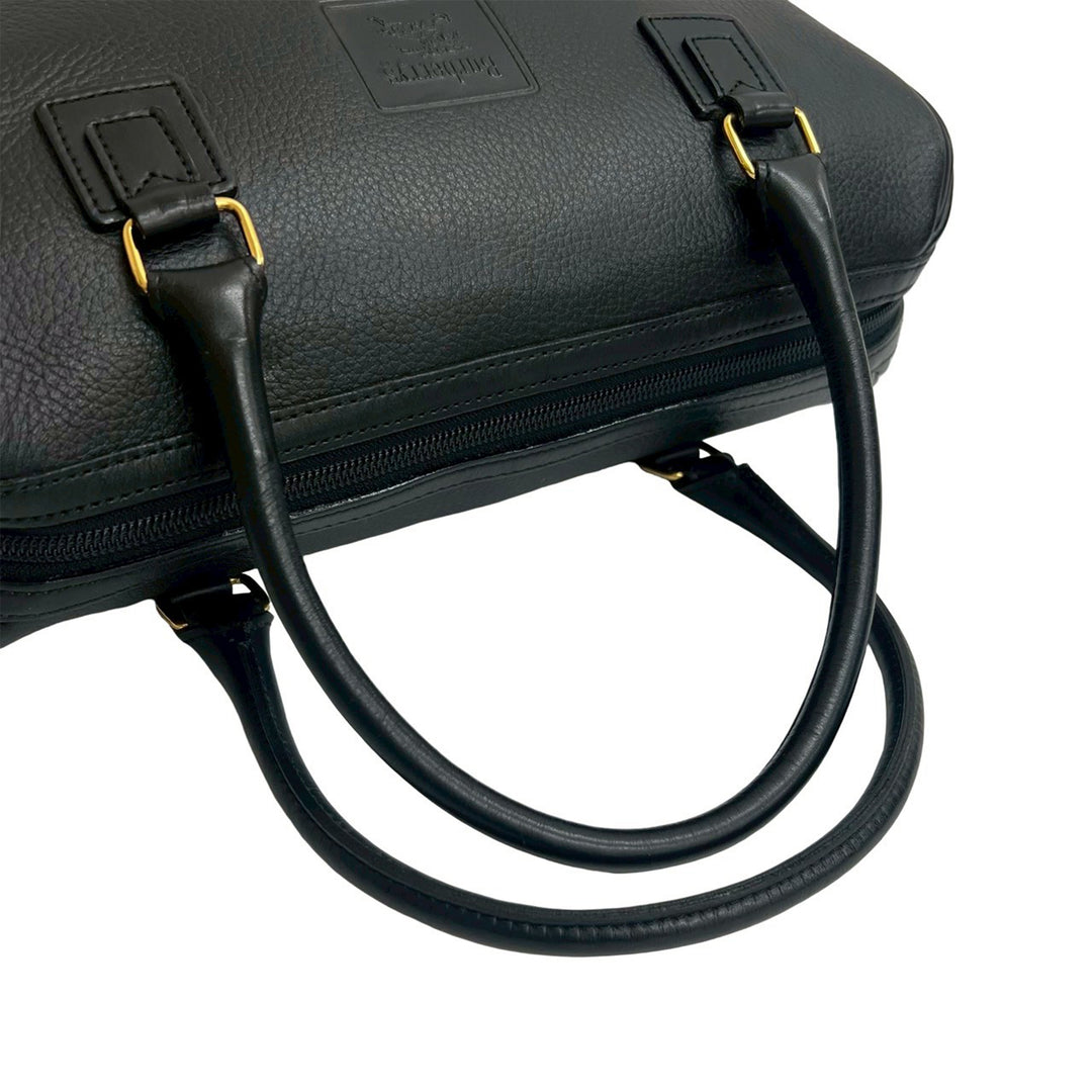 Burberry Cuir Boston Sac