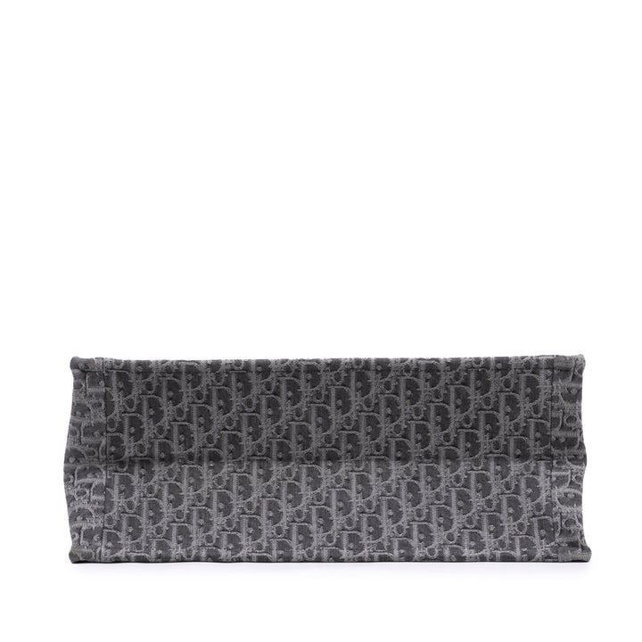 Dior Large Oblique brodé Jean Book Cabas