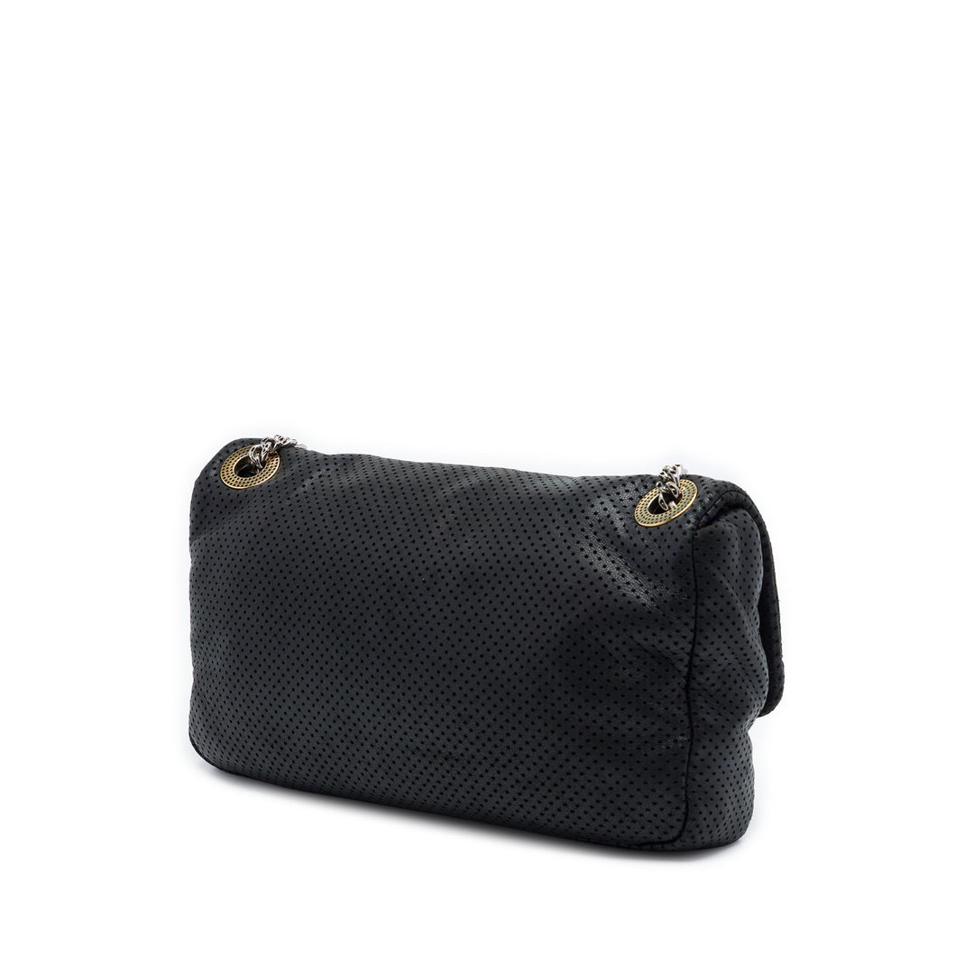 Chanel perforé Reissue 2.55 Drill à rabat Moyen Cuir de veau