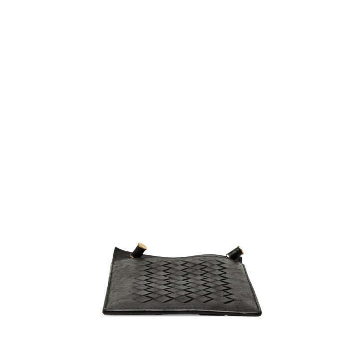 Bottega Veneta Intrecciato Étui téléphone nappa Noir – vue 3 – GABY PARIS