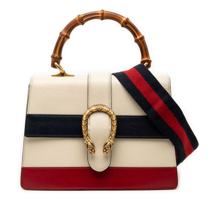 Gucci Medium Cuir Bamboo Dionysus Web Sac