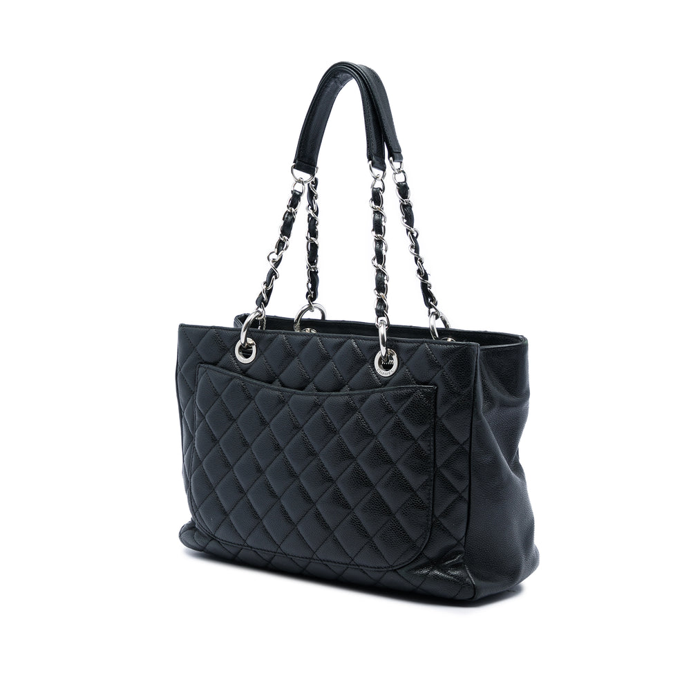 Chanel Cabas Cuir caviar Noir – vue 2 – GABY PARIS