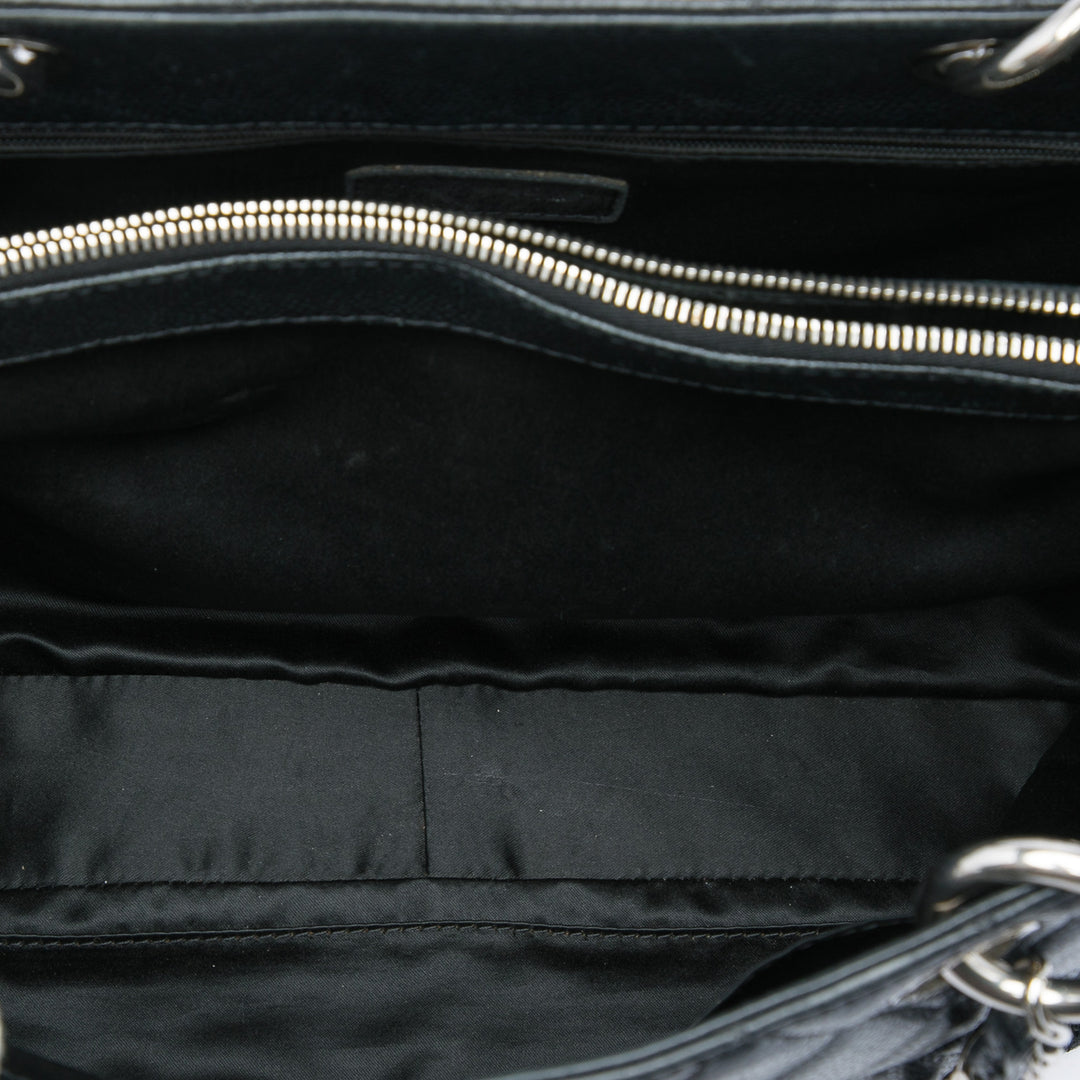Chanel Cabas Cuir caviar Noir – vue 4 – GABY PARIS
