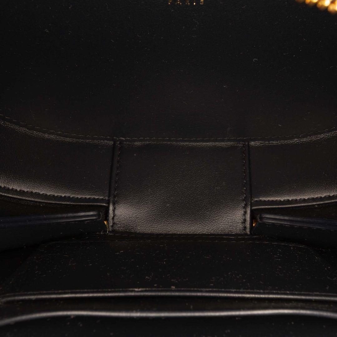 Dior Cuir et Oblique Toile CD Oval Sac caméra