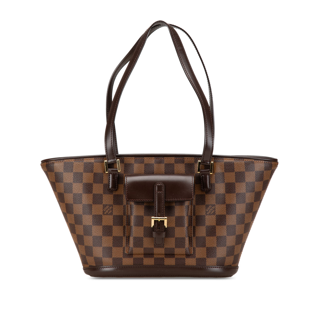 Damier Ebene Manosque PM Brown - Gaby Paris