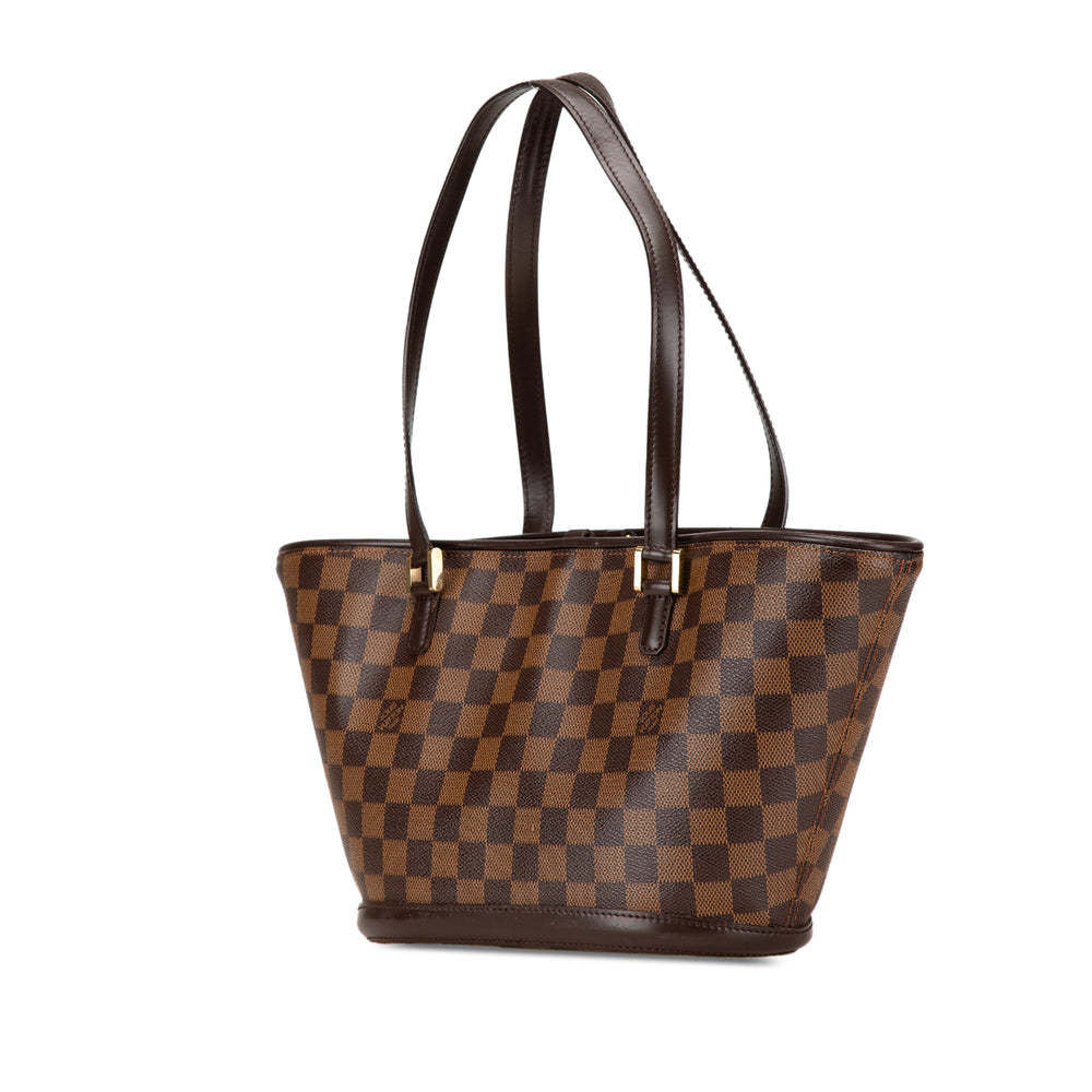 Damier Ebene Manosque PM Brown - Gaby Paris