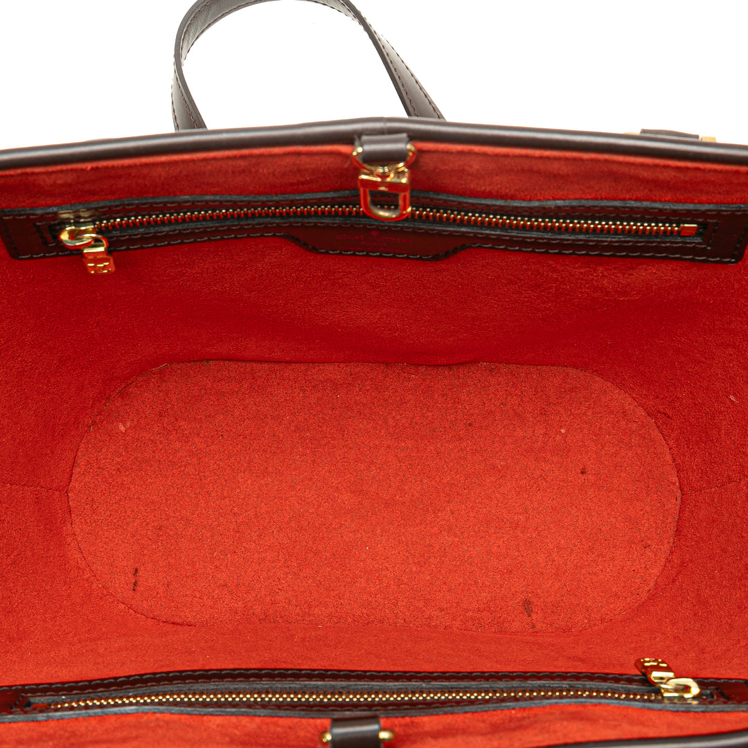 Damier Ebene Manosque PM Brown - Gaby Paris